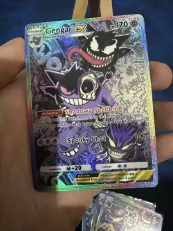 Gengar Ex Pokemon Card DISPLAY ART CARD - Image 2
