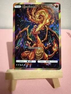 Charizard Pokemon Card DISPLAY ART CARD - Image 1