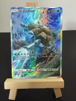 Blastoise Pokemon Card DISPLAY ART CARD - Image 1