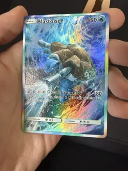 Blastoise Pokemon Card DISPLAY ART CARD - Image 2