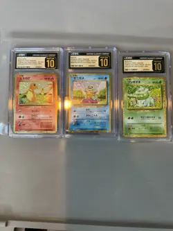 Kanto Starter Trio Pokemon TCG Classic: Holo (Japanese) - Image 1