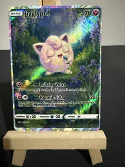 Jigglypuff Pokemon Card Display Art Card - Image 1