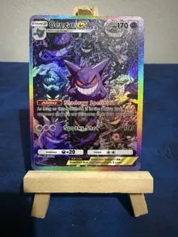 Gengar Ex Pokemon Card DISPLAY ART CARD - Image 1