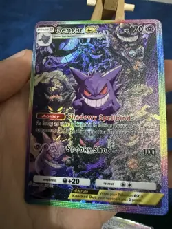 Gengar Ex Pokemon Card DISPLAY ART CARD - Image 2