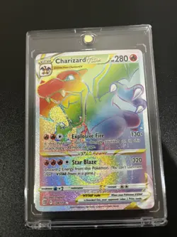 Pokemon TCG Charizard VSTAR (Secret) 174/172 Brilliant Stars Rainbow Rare - Image 1