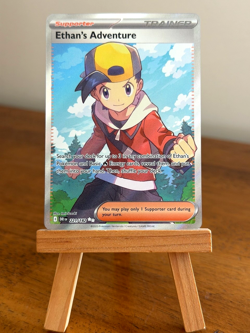 Pokemon Ethan's Adventure 221/182 Sv10: Destined Rivals Ultra Rare Holo - Image 1