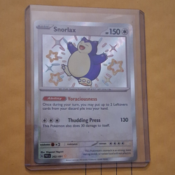 Pokemon Company Snorlax 202/091 SV Paldean Fates Shiny Rare Holo Eng 2024 - Image 1