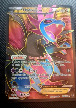 Hydreigon EX (103 Full Art) Holo XY - Roaring Skies 103/108 UR LP Pokemon - Image 1