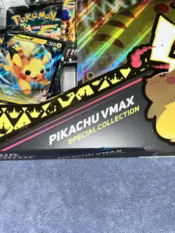 Pokemon Sword & Shield Crown Zenith Pikachu VMAX Special Collection Box W Promos - Image 3