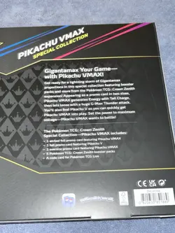 Pokemon Sword & Shield Crown Zenith Pikachu VMAX Special Collection Box W Promos - Image 5