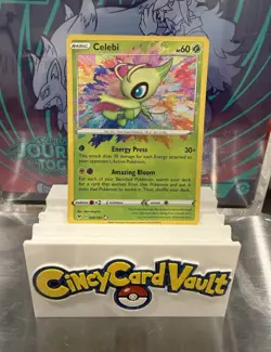 The Pokemon Company Celebi 009/185 Vivid Voltage Amazing Rare Holo EN 2020 60HP - Image 1