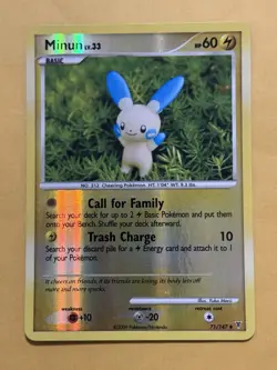 Minum 71/147 Reverse Holo Uncommon Supreme Victors Pokemon Card LP/NM - Image 1