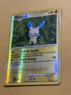 Minum 71/147 Reverse Holo Uncommon Supreme Victors Pokemon Card LP/NM - Image 3