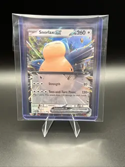 Snorlax ex Double Rare SV: Prismatic Evolutions Pokemon TCG 076/131 NM - Image 5