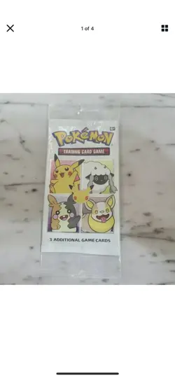 Pokemon 25th Anniversary TCG General Mills Single Booster Pack Rare Pikachu Holo - Image 2