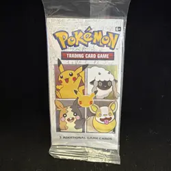 Pokemon TCG General Mills 25th Anniversary 3-Card Booster Pack Sealed Rare - Image 1