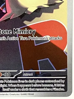 Team Rocket's Mimikyu NM 238/217 Me: Ascended Heroes Pokemon TCG Holo - Image 5