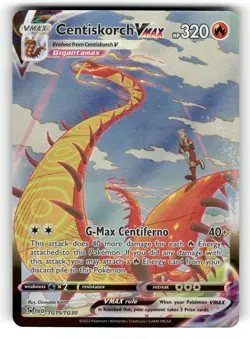 Centiskorch VMAX NM TG15/TG30 Holo Lost Origin Trainer Gallery Pokemon Holo - Image 1