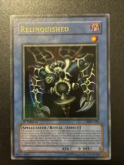 Yu-Gi-Oh! TCG Relinquished Magic Ruler MRL-029 1st Edition Ultra Rare 2002 - Image 1