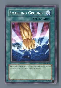 Smashing Ground 5DS1-EN024 5D's 2008 Starter Deck Yu-Gi-Oh Unlimited NM - Image 1