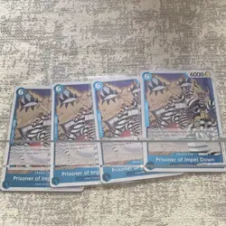 Play set One Piece Prisoner of Impel Down OP06-042 Blue English 4 - Image 1