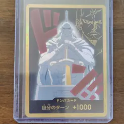 Bandai One Piece CCG OP-01 Don!! Card Kyros Alt Art Foil Japanese +1000 - Image 1