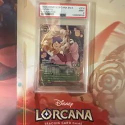 2025 DISNEY LORCANA EN 8-REIGN OF JAFAR ENCHANTED RAPUNZEL - HIGH CLIMBER PSA 9 - Image 1