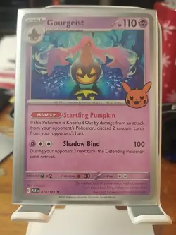 Pokemon TCG Gourgeist Halloween Trick or Trade 2024 Uncommon Card #78/182 - Image 1