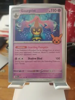 Pokemon TCG Gourgeist Halloween Trick or Trade 2024 Uncommon Card #78/182 - Image 2