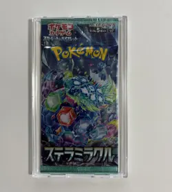 1 [Pack] Japan Sealed Pokemon Card Stellar Miracle SV7 in Protective Case - Image 1
