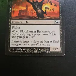 MTG Magic the Gathering Bloodhunter Bat (82/260) Magic 2013 MP TCG CCG - Image 3