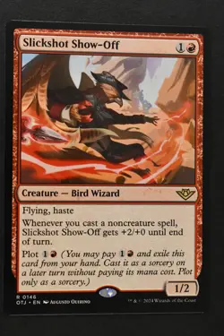 Magic The Gathering: Slickshot Show-Off - OTJ - Rare - NM Unplayed - MTG - Image 1