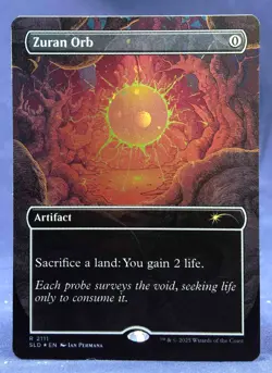 Zuran Orb - MTG Galaxy FOIL - Secret Lair Alien Auroras SLD - NM - Image 1