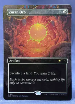 Zuran Orb - MTG Galaxy FOIL - Secret Lair Alien Auroras SLD - NM - Image 2
