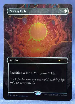 Zuran Orb - MTG Galaxy FOIL - Secret Lair Alien Auroras SLD - NM - Image 3