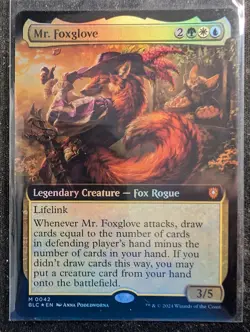 Mr. Foxglove - Foil Extended - Commander: Bloomburrow (MTG) - Image 1
