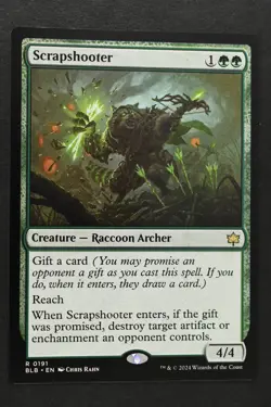 Magic The Gathering: Scrapshooter - BLB - Rare - NM Unplayed - MTG - Image 1