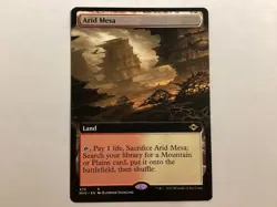 MTG Modern Horizons 2 ARID MESA Extended Art NM (BIN) Graded Power - Image 1