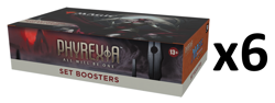 MTG Magic The Gathering Phyrexia: All Will Be One SET Booster 6-Box CASE SEALED - Image 1