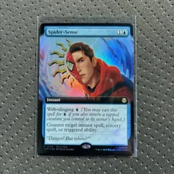 MTG magic cards 1x Spider-Sense buy-a-box foil promo Unique & Misc Promos NM-Min - Image 1