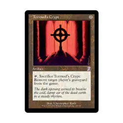 WOTC MtG Time Spiral Tormod's Crypt (R) Fair - Image 1