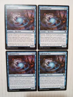X4 Lightshell Duo 56 C BLB Bloomburrow MTG Magic The Gathering Cards - Image 1