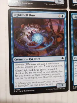 X4 Lightshell Duo 56 C BLB Bloomburrow MTG Magic The Gathering Cards - Image 4