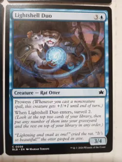 X4 Lightshell Duo 56 C BLB Bloomburrow MTG Magic The Gathering Cards - Image 5