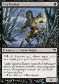 Rag Dealer LP, English MTG Champions of Kamigawa - Image 1