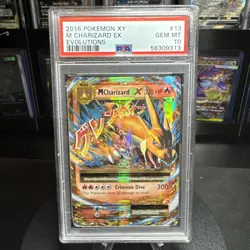 PSA 10 M Charizard Ex 13 Pokemon XY Evolutions Ultra Rare Gem Mint 5d - Image 1