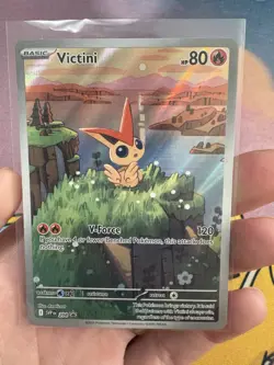 Pokemon TCG - Victini 208 (Illustration Rare) - SV: Promos - Image 1