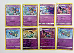 Pokemon TCG Dragapult Dreepy Lot Of 8 Reverse Holo Common - Image 1