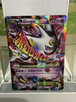M Gengar EX XY166 Holo Full Art Black Star Promo 2016 Pokemon TCG - Image 1