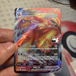 Pokemon Blaziken Vmax 021/198 Play Prize Pack Series 1 NM Near Mint Condition - Image 1
